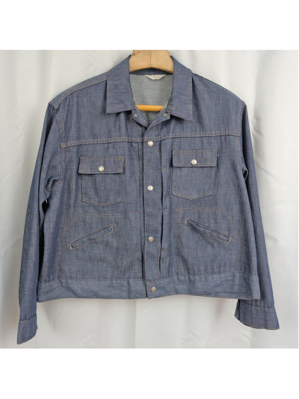 Vintage Selvage Denim 4 Pocket Type 2 JC Penny Jacket